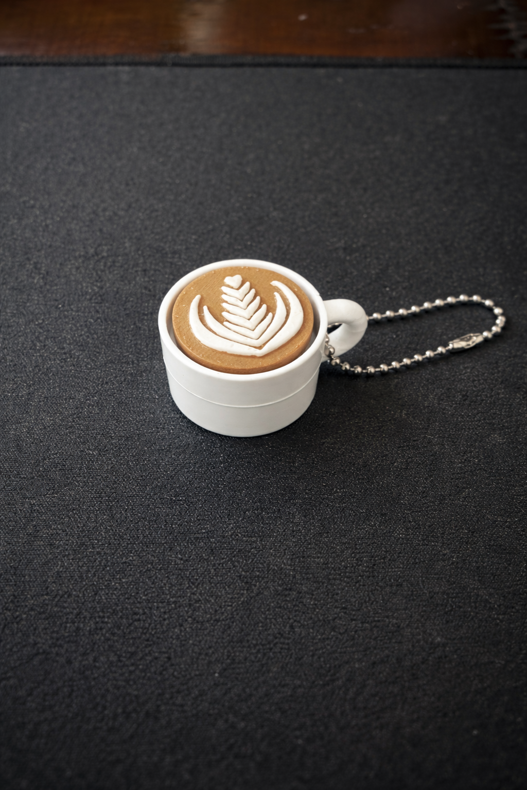 Coffee cup clicker fidget